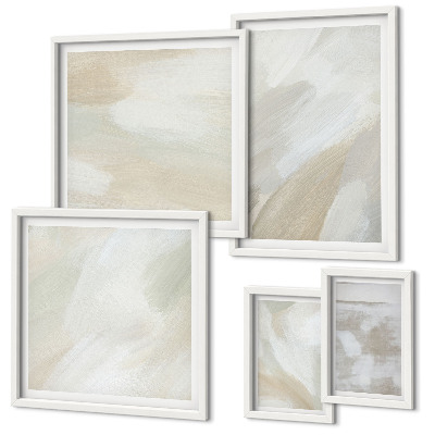 Tableau de décoration murale Peinture abstraite au pinceau