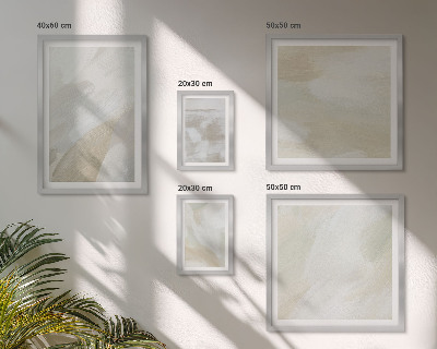 Tableau de décoration murale Peinture abstraite au pinceau