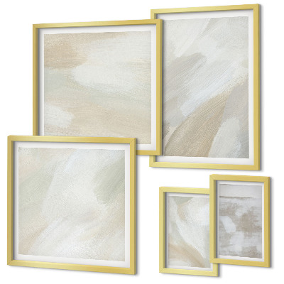 Tableau de décoration murale Peinture abstraite au pinceau