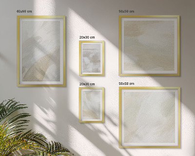 Tableau de décoration murale Peinture abstraite au pinceau
