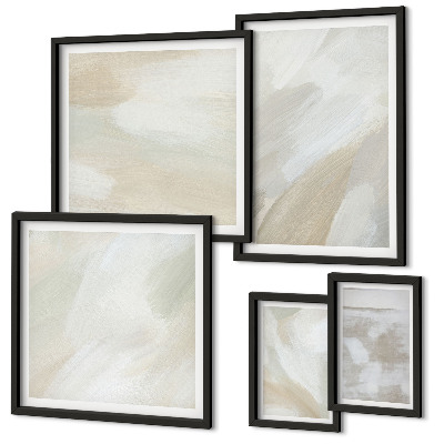 Tableau de décoration murale Peinture abstraite au pinceau