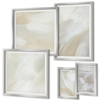 Tableau de décoration murale Peinture abstraite au pinceau