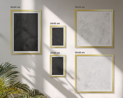 Tableau de décoration murale Marbres glamour sombres et lumineux