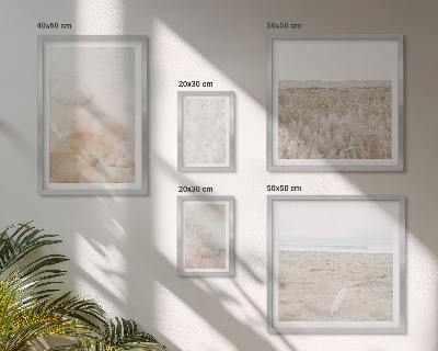 Tableau de décoration murale Textures pastel à la mode