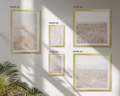Tableau de décoration murale Textures pastel à la mode