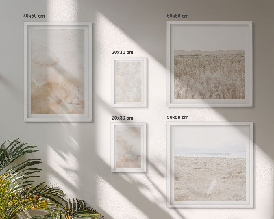 Tableau de décoration murale Textures pastel à la mode