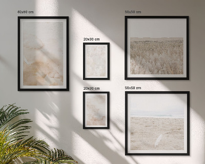 Tableau de décoration murale Textures pastel à la mode