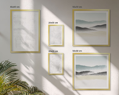 Tableau de décoration murale Fond abstrait à taches blanches