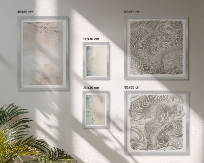 Tableau de décoration murale Peintures aquarelles délicates