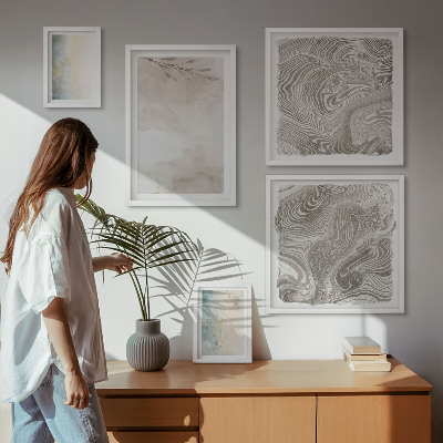 Tableau de décoration murale Peintures aquarelles délicates