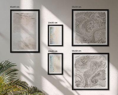 Tableau de décoration murale Peintures aquarelles délicates