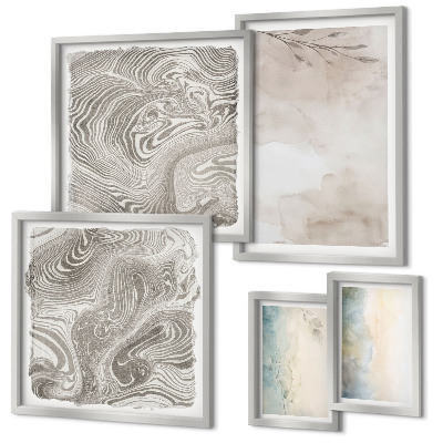 Tableau de décoration murale Peintures aquarelles délicates