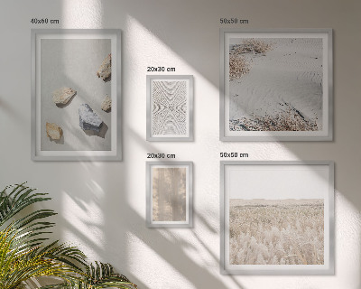 Tableau de décoration murale Textures naturelles bohèmes