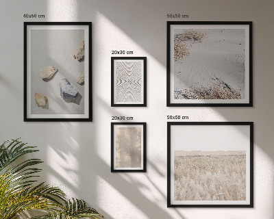 Tableau de décoration murale Textures naturelles bohèmes