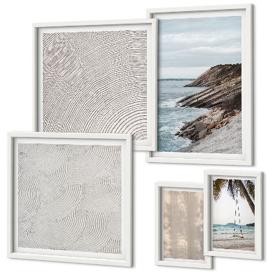 Tableau de décoration murale Vues estivales sur la plage et le sable