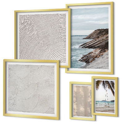 Tableau de décoration murale Vues estivales sur la plage et le sable