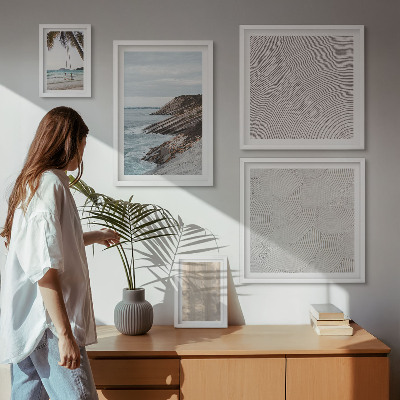 Tableau de décoration murale Vues estivales sur la plage et le sable
