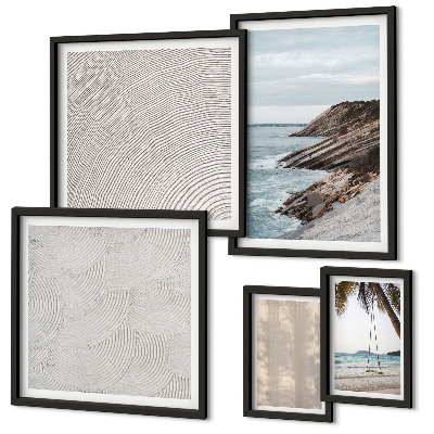 Tableau de décoration murale Vues estivales sur la plage et le sable