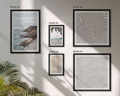Tableau de décoration murale Vues estivales sur la plage et le sable