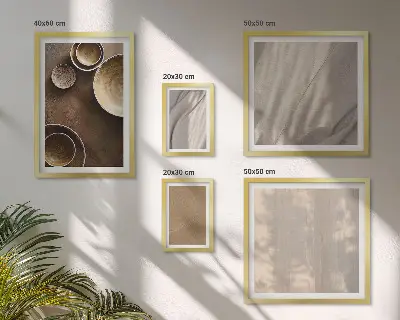 Tableau de décoration murale à motifs de textures minimalistes