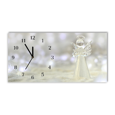 Horloge murale en verre Ornement de verre Saint-Ange