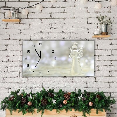 Horloge murale en verre Ornement de verre Saint-Ange