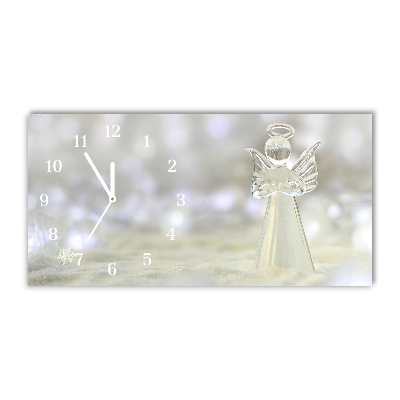 Horloge murale en verre Ornement de verre Saint-Ange