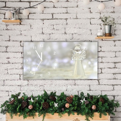 Horloge murale en verre Ornement de verre Saint-Ange