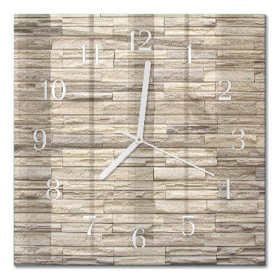 Horloge murale carrée Mur