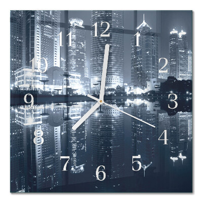 Horloge murale carrée Horizon