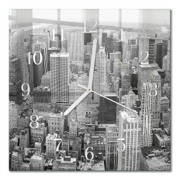 Horloge murale carrée Horizon