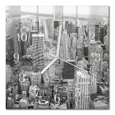 Horloge murale carrée Horizon