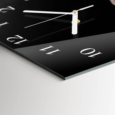 Horloge murale carrée Femme