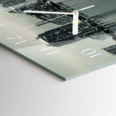 Horloge murale carrée Horizon