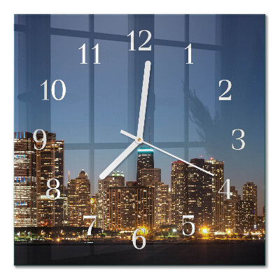 Horloge murale carrée Horizon