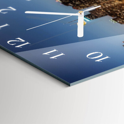 Horloge murale carrée Horizon