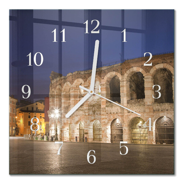 Horloge murale carrée Veilleuse