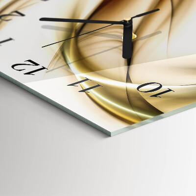 Horloge murale carrée Abstraction