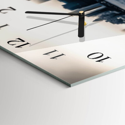 Horloge murale carrée Horizon