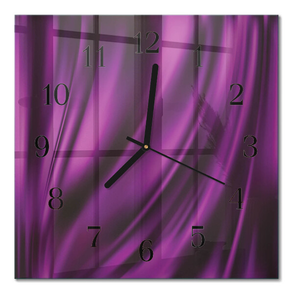Horloge murale carrée Abstraction