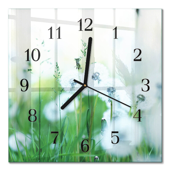 Horloge murale carrée Prairie