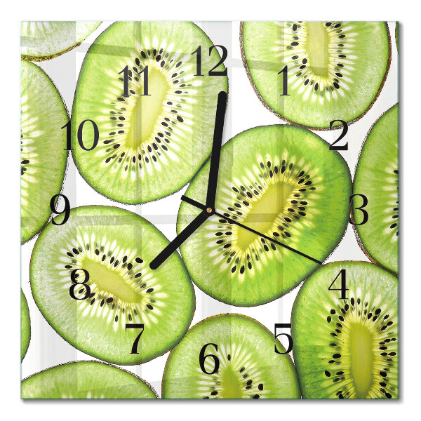 Horloge murale carrée Kiwi