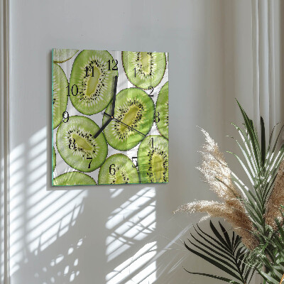 Horloge murale carrée Kiwi