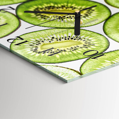 Horloge murale carrée Kiwi