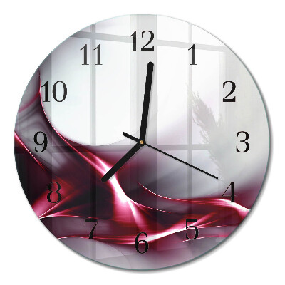 Pendule murale ronde Abstraction