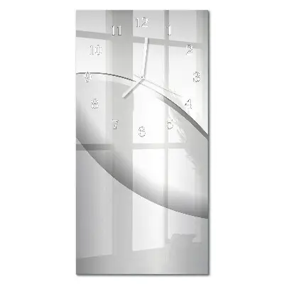 Horloge murale en verre rectangulaire Modèle