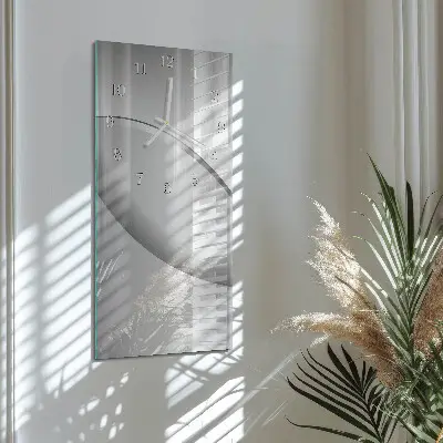 Horloge murale en verre rectangulaire Modèle