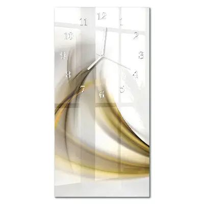 Horloge murale en verre rectangulaire Modèle