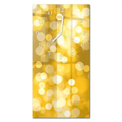 Horloge murale en verre rectangulaire Districts