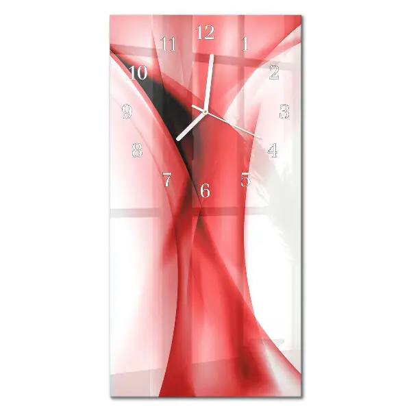 Horloge murale en verre rectangulaire Modèle